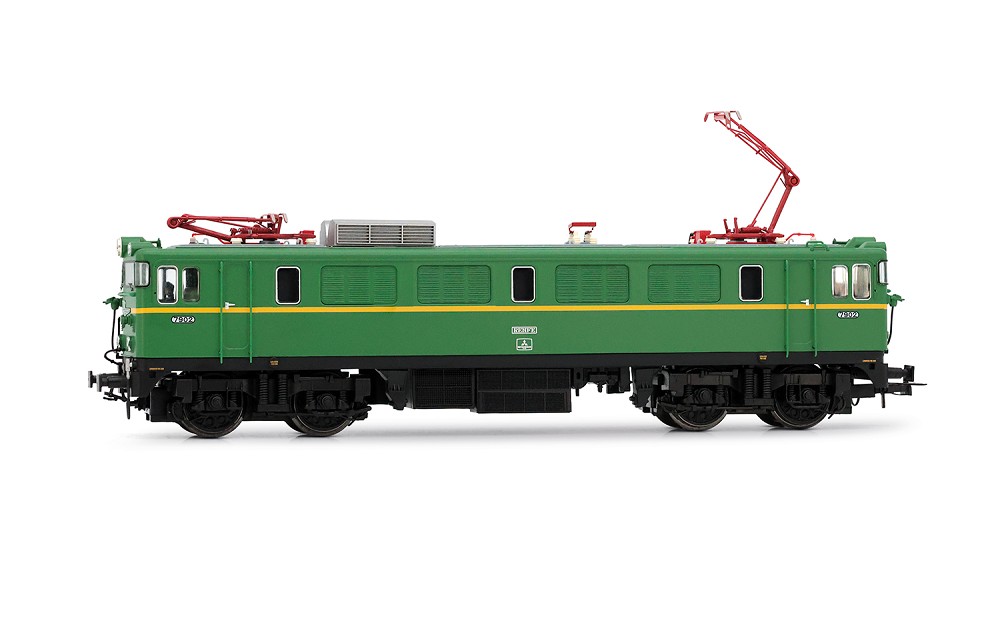 RENFE, Elektrolokomotive Reihe 279 in grün/gelber Lackierung