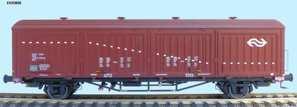 NS Hbis Nr. 01 EUROP 84 NS 225 3 071-9, 8 Sicken, braun, wei