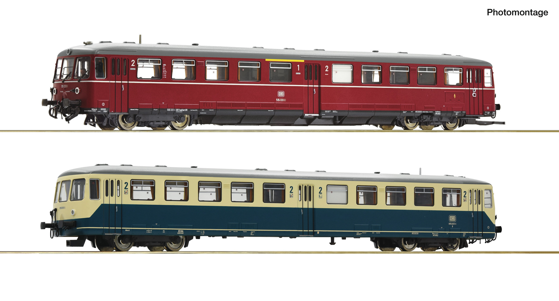 Akkutriebwagen 515 537-9 mit Steuerwagen