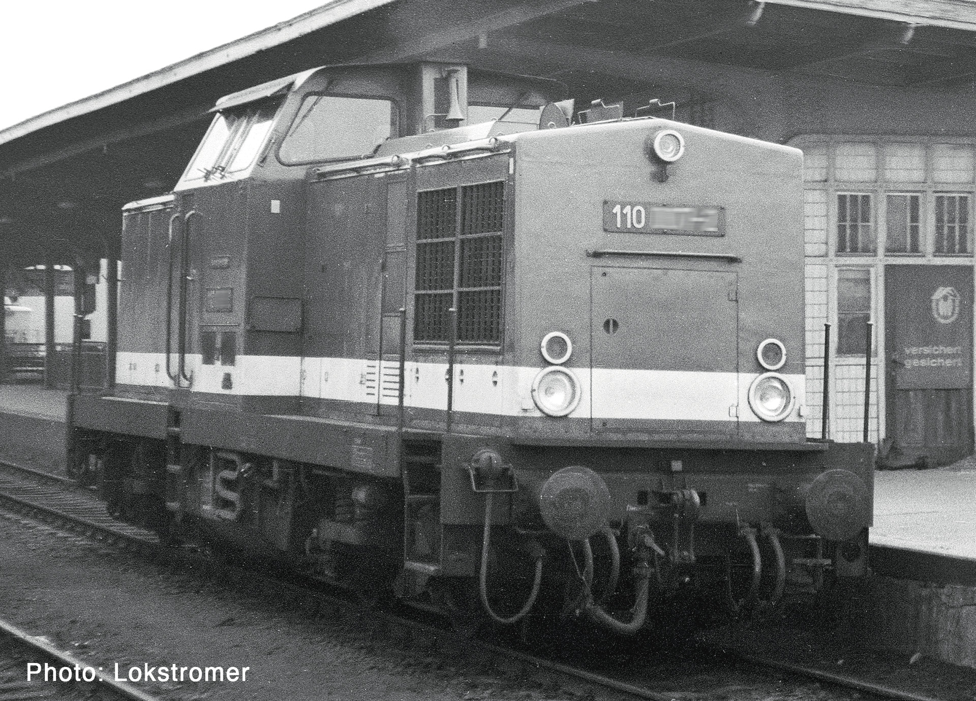 Diesellok BR 110 DR DC