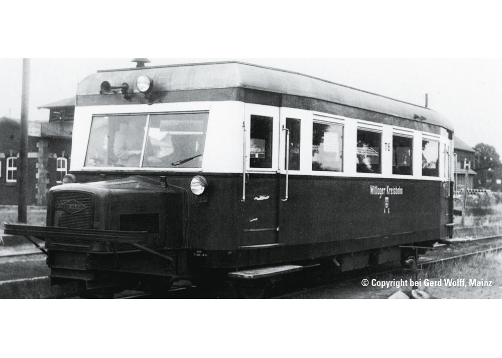 Schienenbus Igel WKB