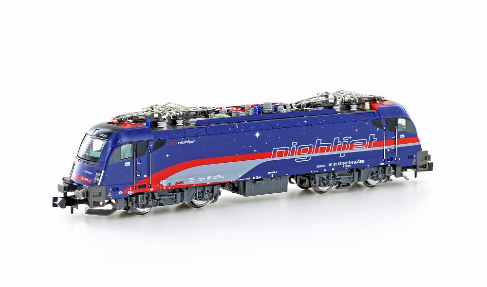 E-Lok Rh 1216 012 Taurus ÖBB Nightjet, Ep.VI, Sound