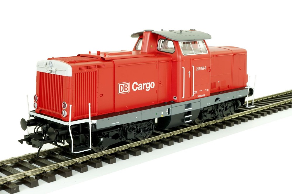 Editionmod. Diesellok BR 212 059-0, DB, verkehrsrot