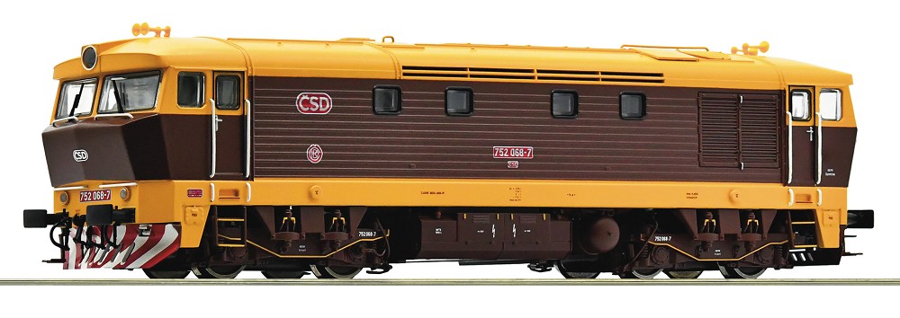 Diesellok 752 068 CSD/CD Snd.