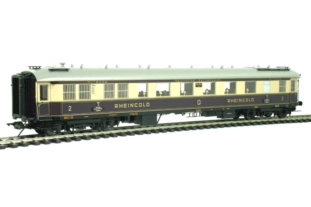 Wagen-Set Rheingold, DRG, 5 -teilig inkl. Gepäckwagen