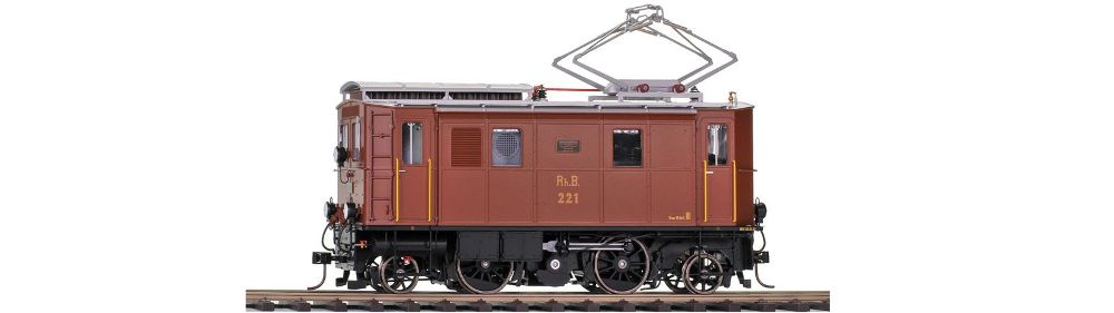 RhB Ge 2/4 221 Stangenlok Sound 0m