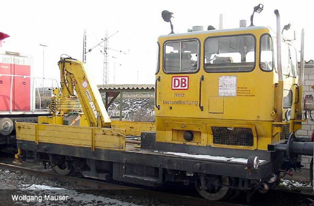 DB AG, Rottenkraftwagen KLV 53 in gelber Lackierung, „Netz I