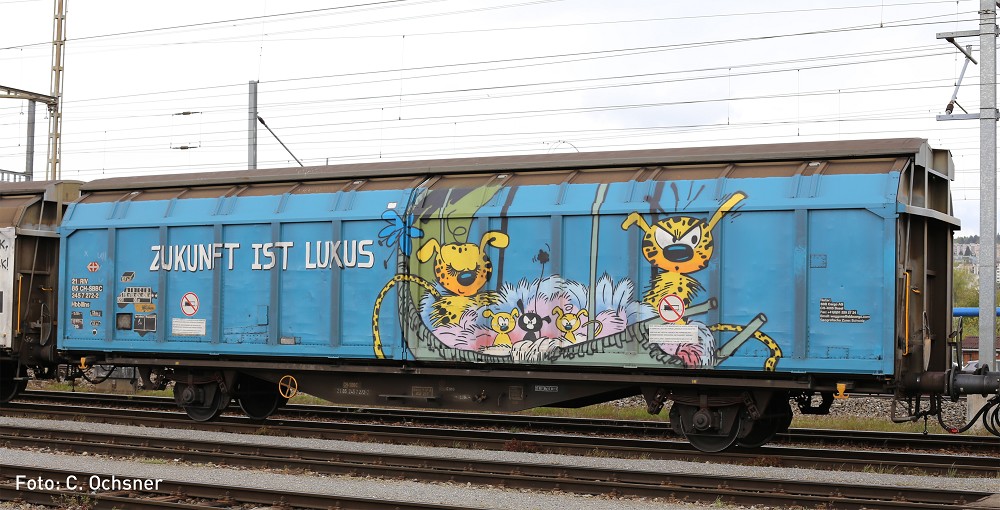 Schiebewandwagen Hbbillns SBB, Ep.VI, Graffiti-Serie (4)