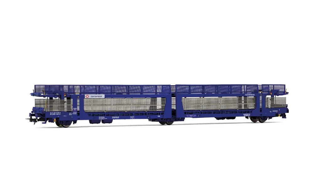 Transfesa, 3-achs. Autotransportwagen, Bauart Laeks 63C „His