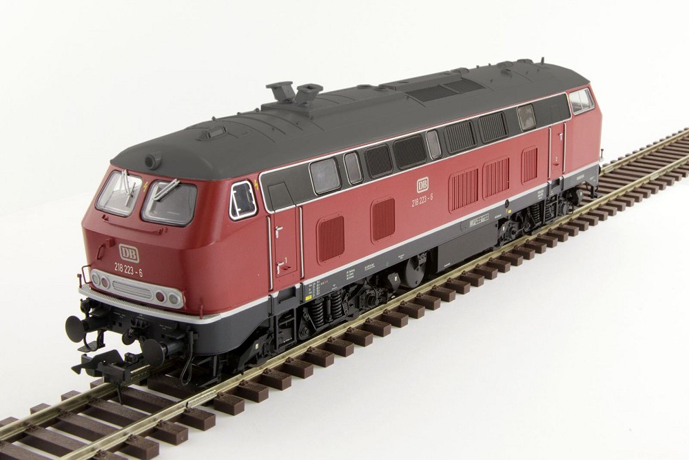 Diesellok BR218 223-6, DB, Epoche  4, altrot