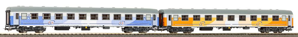 2er Set Schnellzugwagen 111Ah und 112Ag PL-PKP IC