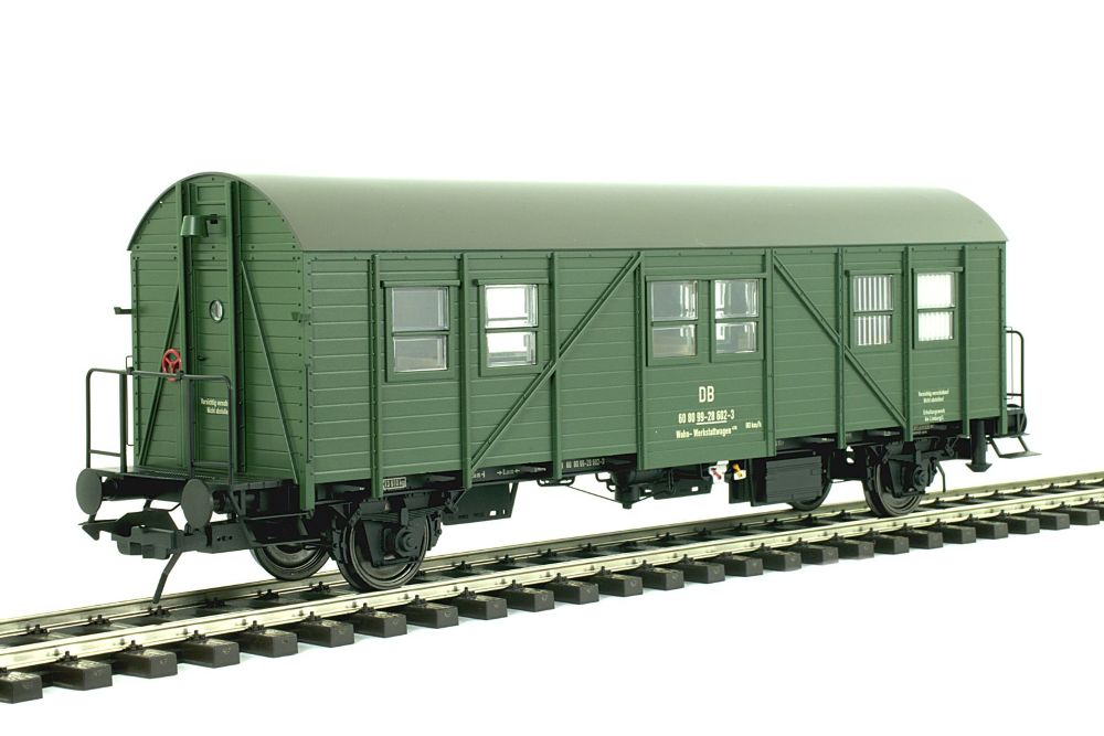 Bauzugwagen MCi, DB, Epoche 4, RAL6020