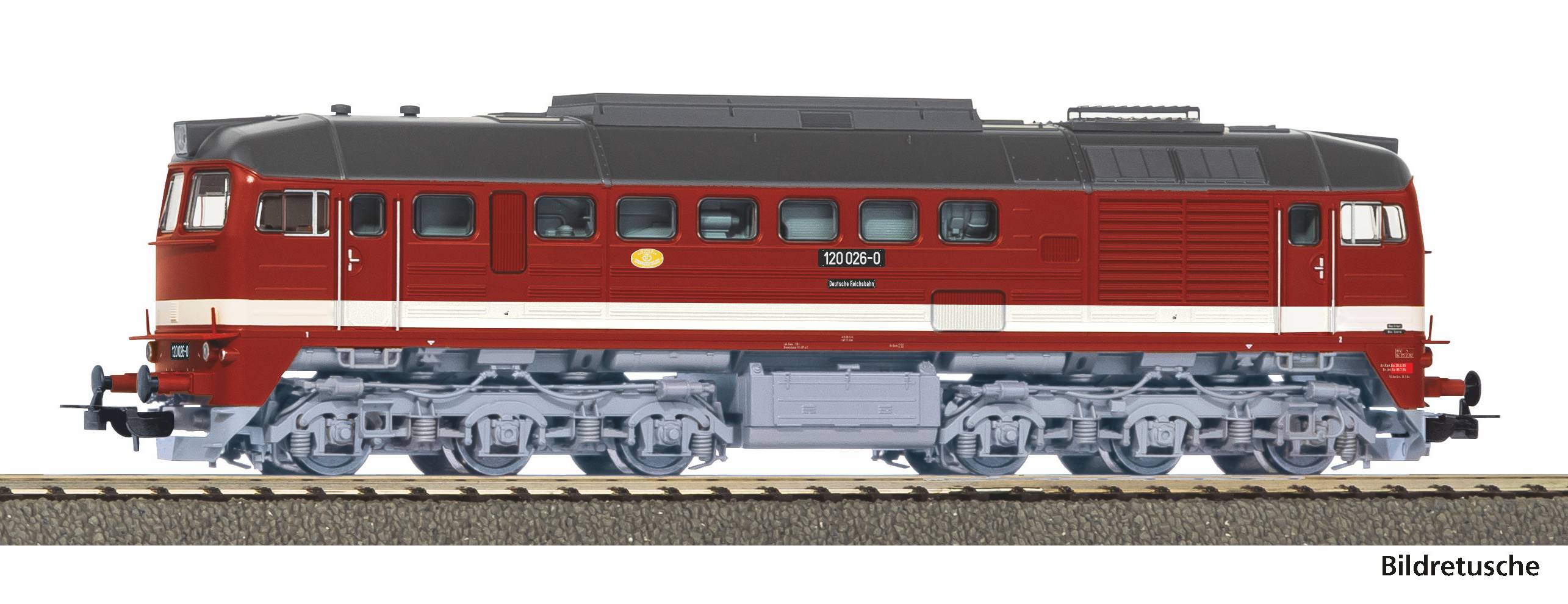 ~Diesellok/Sound BR 120 DR IV + PluX22 Dec.