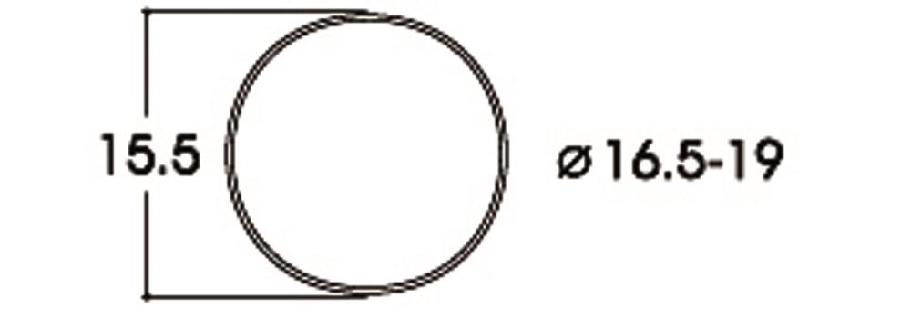 Haftrings.10Stk.16!5 bis 19mm