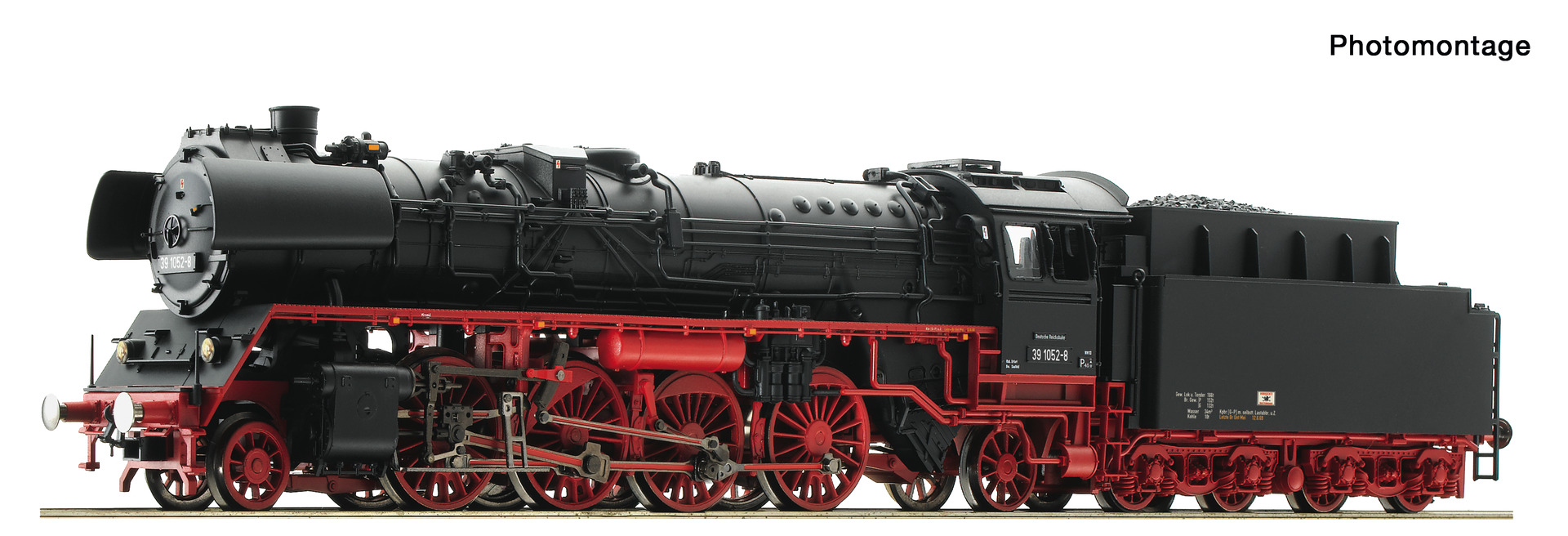 Dampflokomotive 39 1052-8