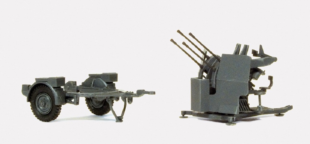 2 cm Flakvierling 38. Mit SdAnh 52. Deutsches Reich 1939-45.