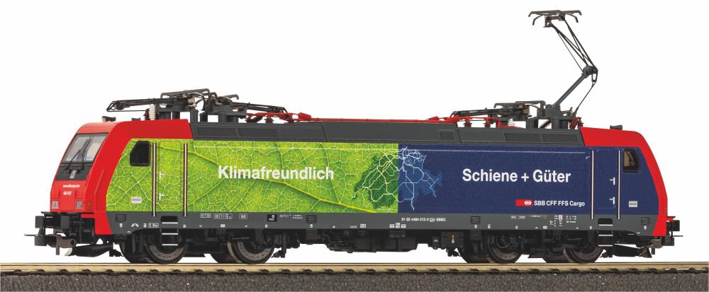 ~E-Lok/Sound 484 012 Ecoresponsable SBB VI + 8pol. Dec.