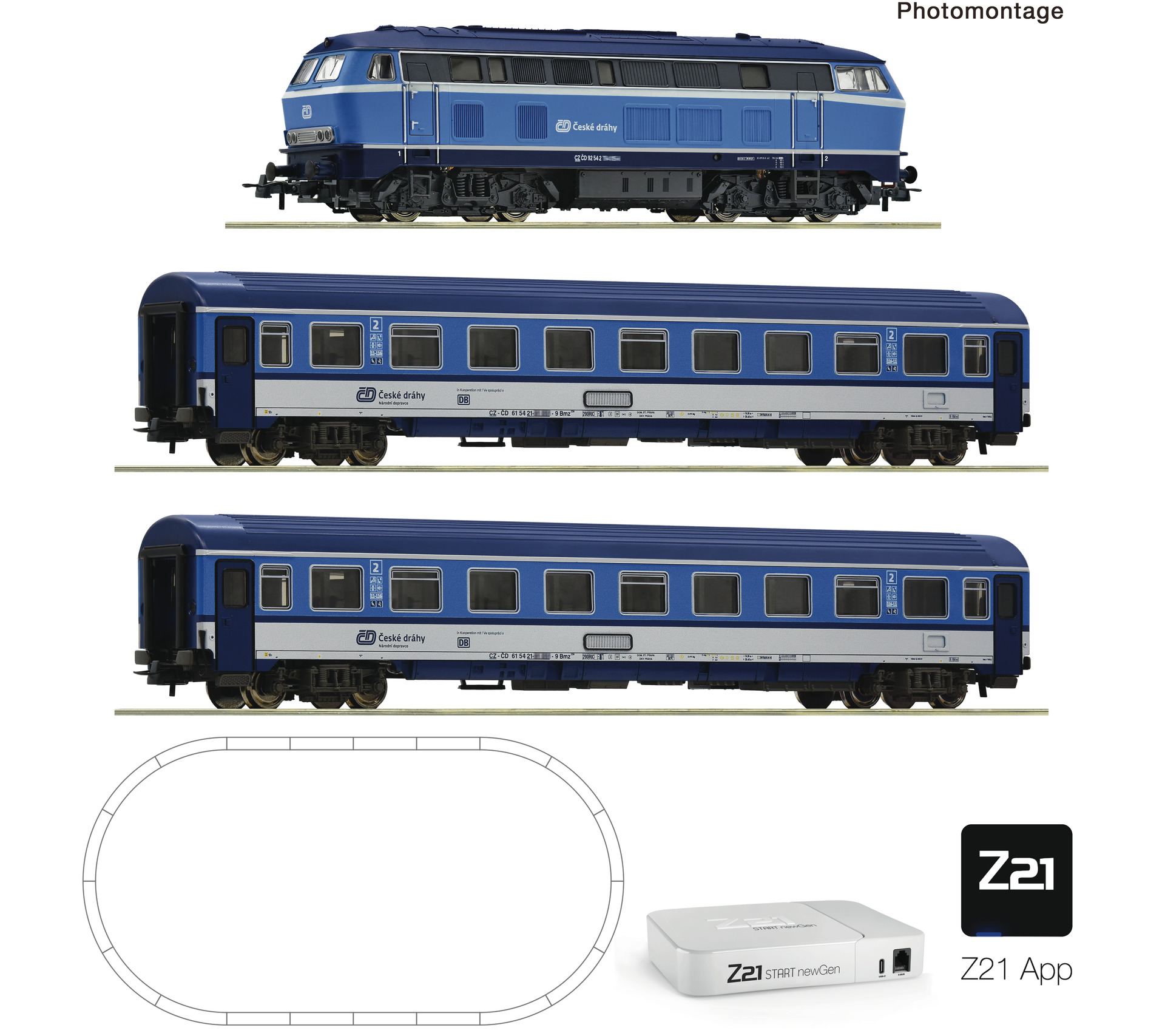 Z21 newGen Startset App Geol. BR 218 CD
