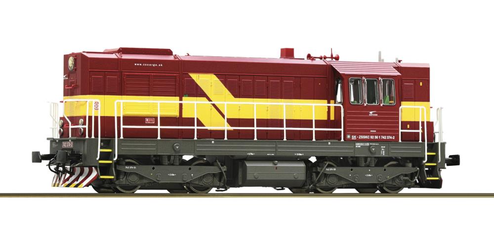 Diesellok Rh 742 ZSSK Cargo