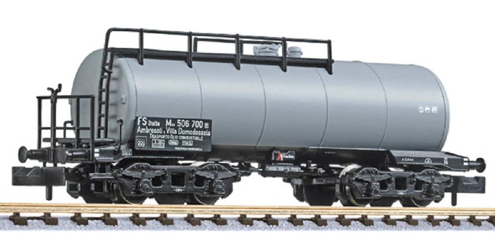 4-achs. Kesselwagen, Einheits-Bauart, FS, "Ambrosoli & Villa 4-achs. Kesselwagen, Einheits-Bauart, FS, "Ambrosoli & Villa