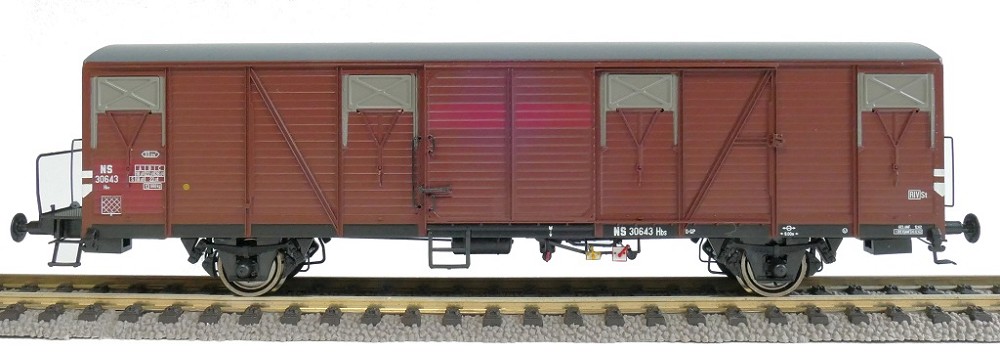 NS HBS Dunkel Aluminium Luftklappen mit Bremserbühne. Mit fa