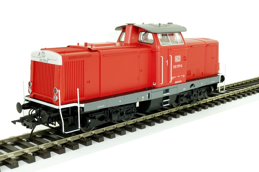 Editionmod. Diesellok BR 212 177-0, DB, verkehrsrot