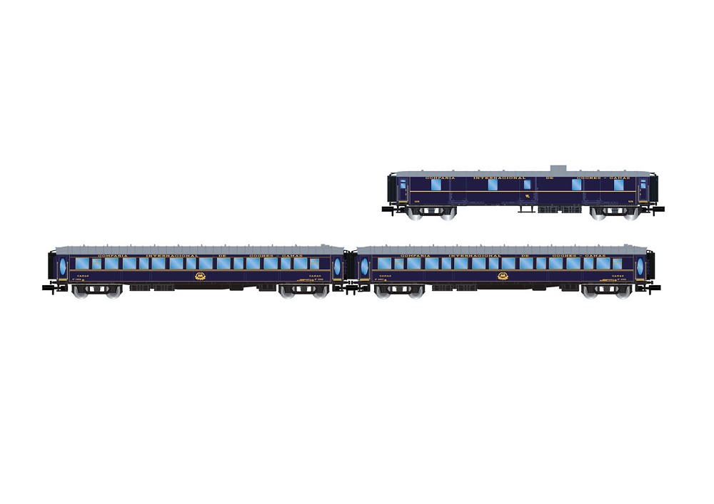 RENFE 3tlg. CIWL CastellanoExpr. D+2xLx,Ep. IV