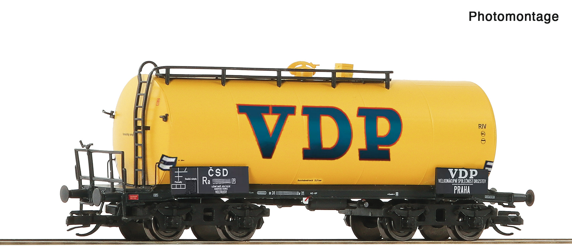 esselwagen "VDP" CSD gelb