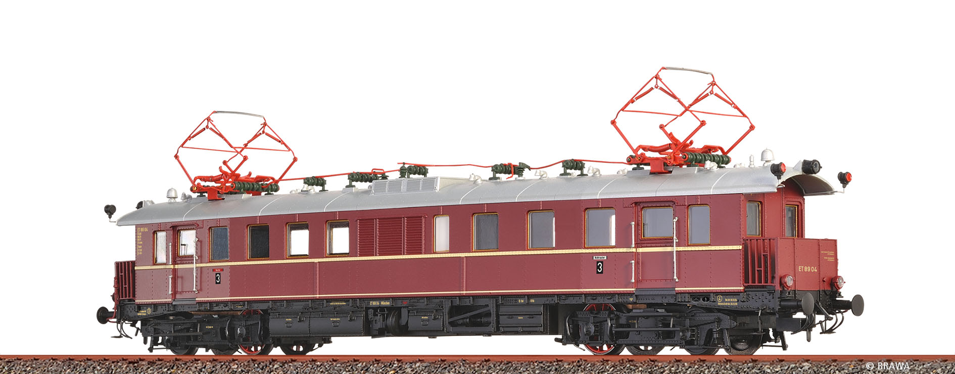 Elektrotriebwagen BR ET89 DB ("Rübezahl") H0 DC
