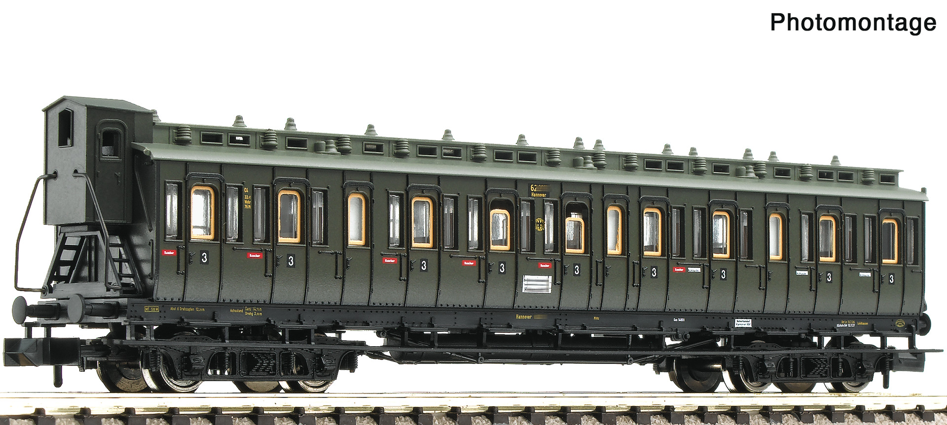 Abteilwagen 3. Kl. DRG