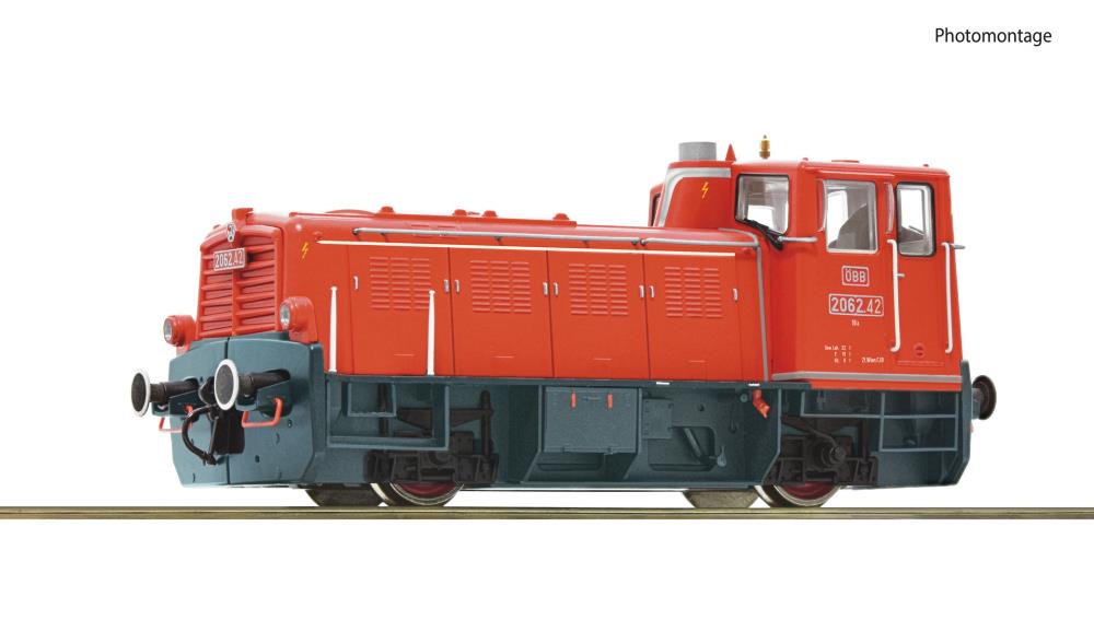 Diesellok Rh 2062 ÖBB DC-Snd.
