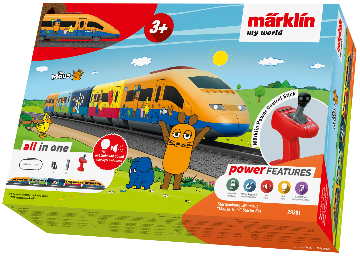 Märklin my world - Startpackung Mauszug für Kinder ab 3 Jahr