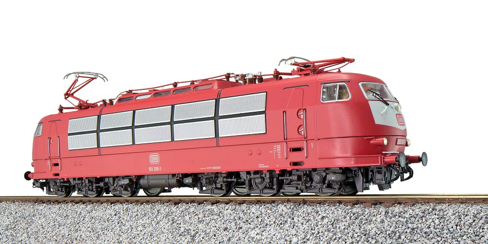 E-Lok, H0, BR 103, 103 205 DB, Orientrot, Ep V, Vorbildzusta