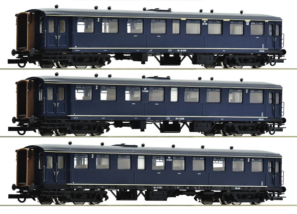 3er Set Beiwag. Blokkendoos NS