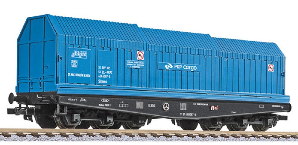 6-achs. Coiltransportwagen, Simms, PKP Cargo, Ep.V