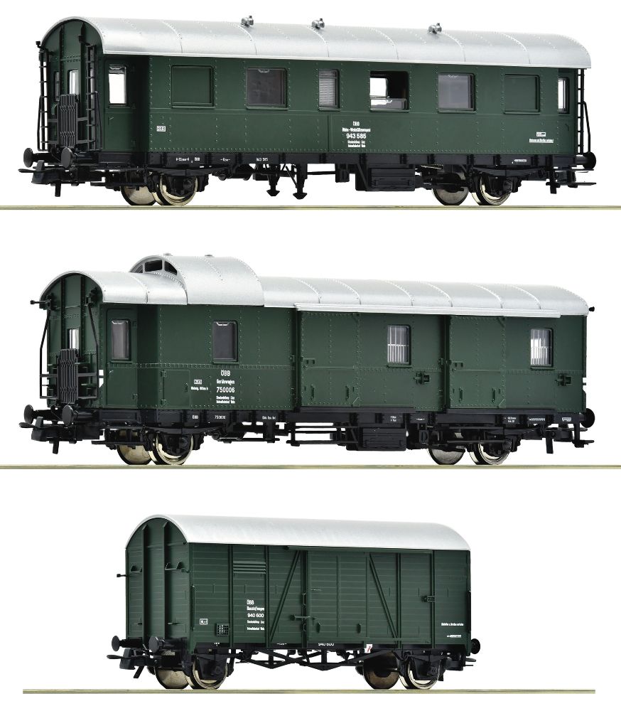 3er Set Begleitwagen ÖBB