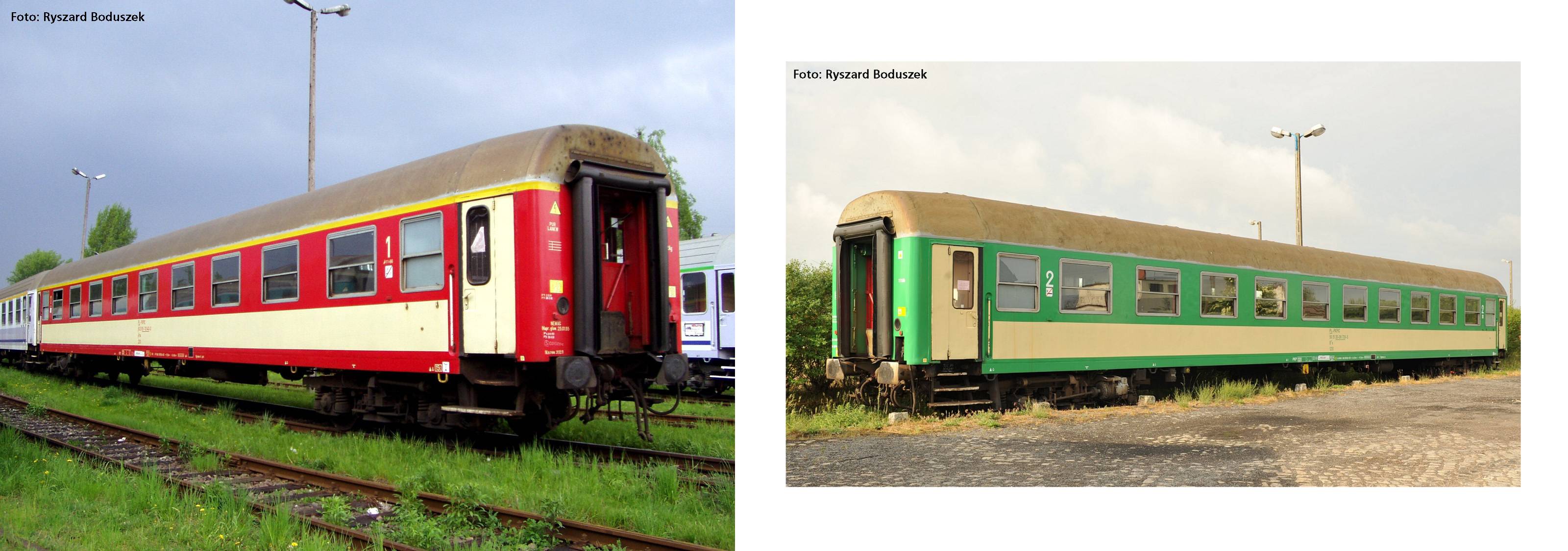 2er Set Personenwg. 1. Kl. + 2. Kl. PKP IC VI