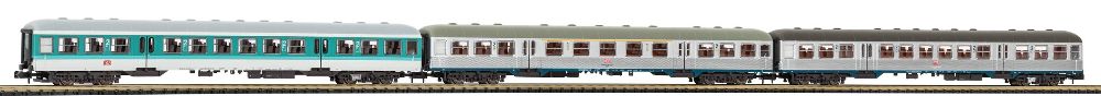 N-3er Set Personenwg. Silberling 1x Mint + 2x Silber DB AG,