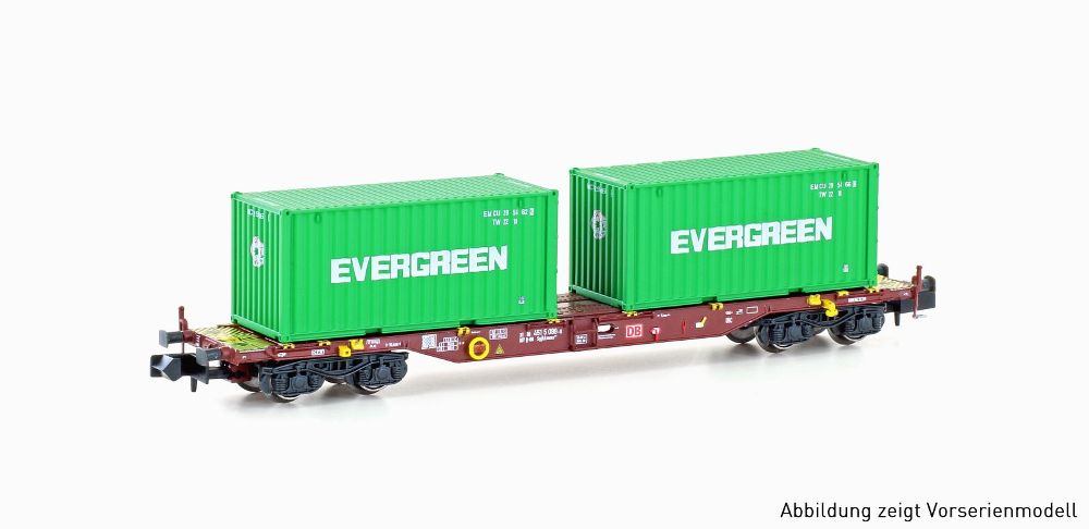 Containerwagen Sgjkkmms 699 DB, Ep.IV, Evergreen