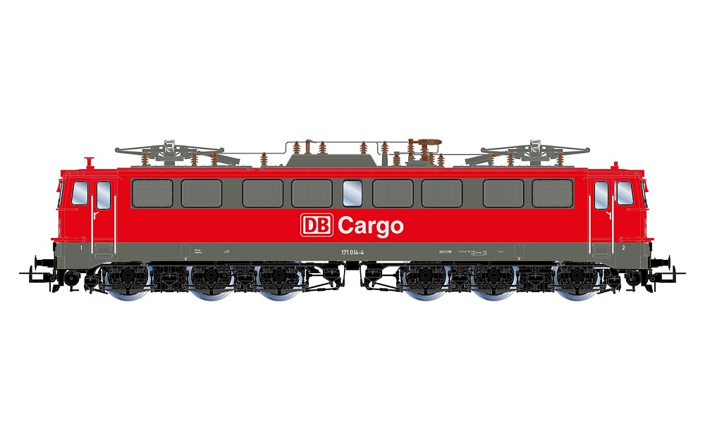 DB AG, schwere sechsachsige Elektrolokomotive der Baureihe 2