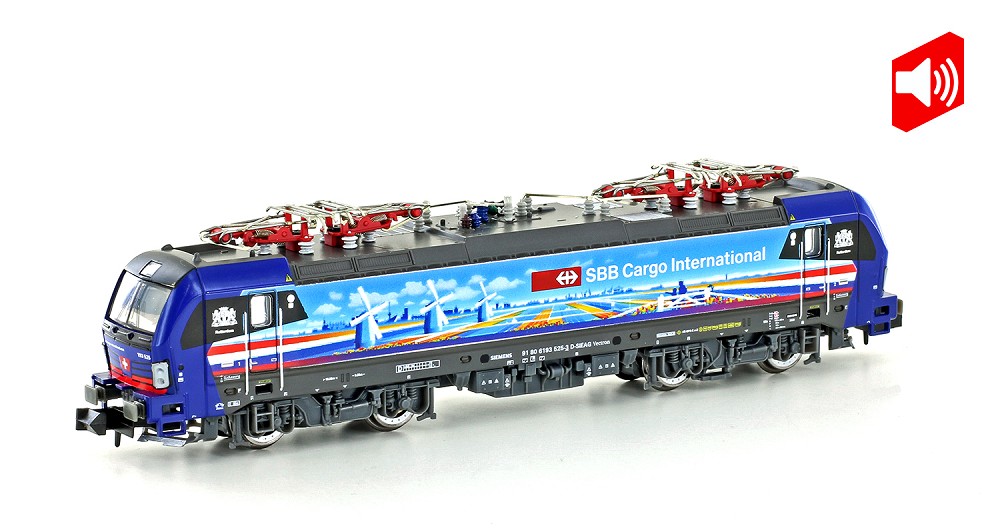 E-Lok BR 193 Vectron SBB Cargo NL-Piercer, Ep.VI, Sound