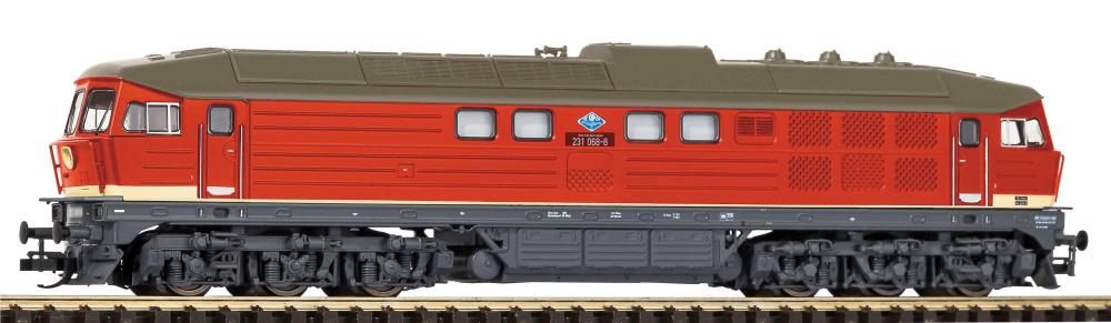 TT-Diesellok BR 231 DR IV + DSS PluX16