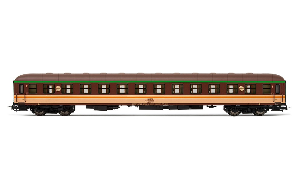 RENFE, 4-achs. Schnellzugwagen 2. Klasse, BB-8937 mit 1,20-m