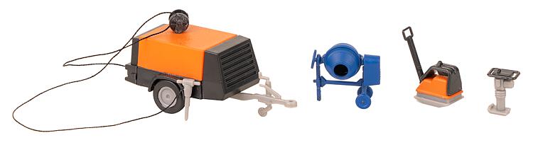Baumaschinen-Set
