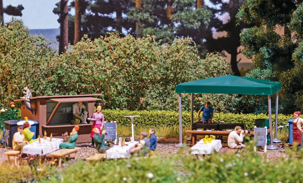 Außengastronomie H0