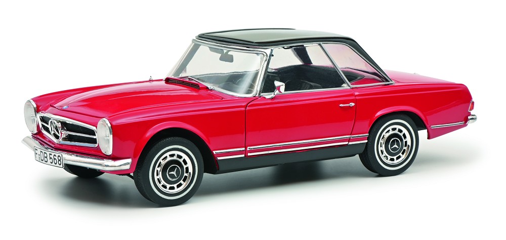 MB 280 SL rot/schwarz 1:18