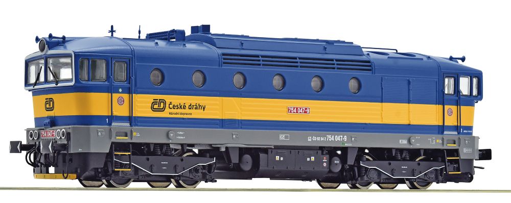 Diesellok 754 047 CD DC-Snd.