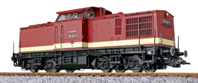 Diesellok, H0, V100 DR, 110 300 DR, altrot, Ep IV, Vorbildzu
