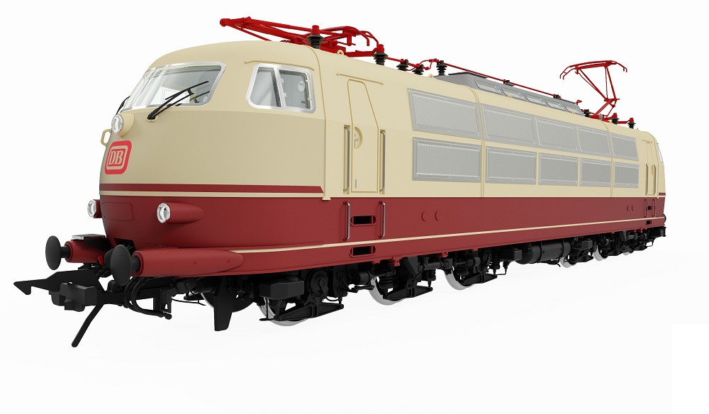 Elektrolok E03 002, DB, Ep.3, rot-beige
