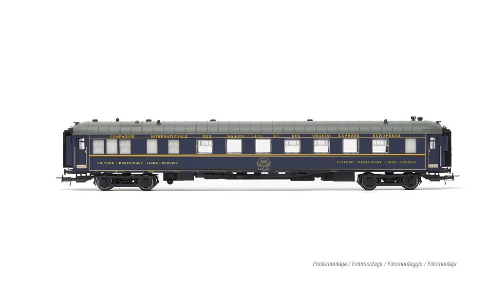 CIWL, Speisewagen „Libre-Service“, blaue Farbgebung, Ep. IV